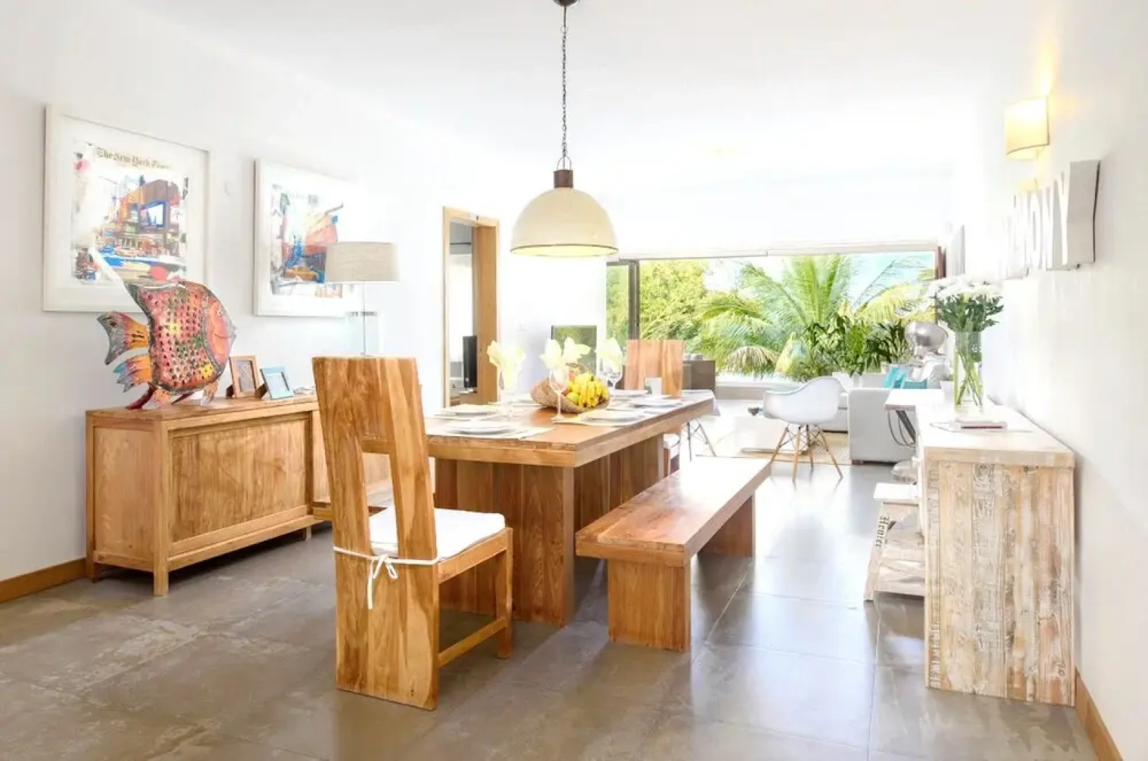 House With 3 Bedrooms in Roches Noires, With Wonderful sea View, Furni