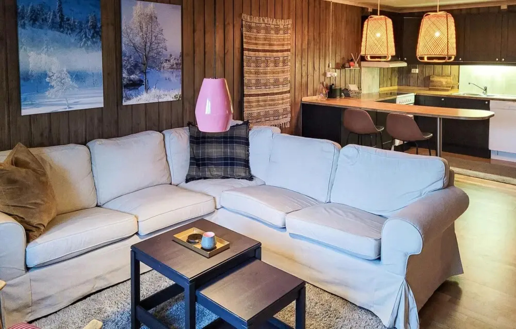 Stunning Apartment in Vågslid With 3 Bedrooms, Sauna and Wifi