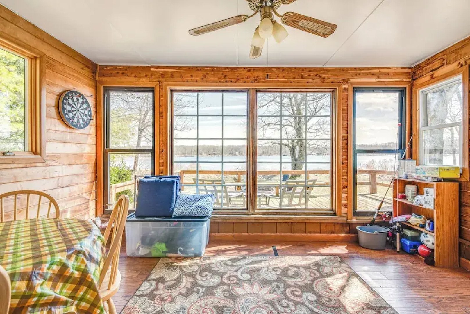 Dock & Sunroom: Waterfront Home Near Kalahari!