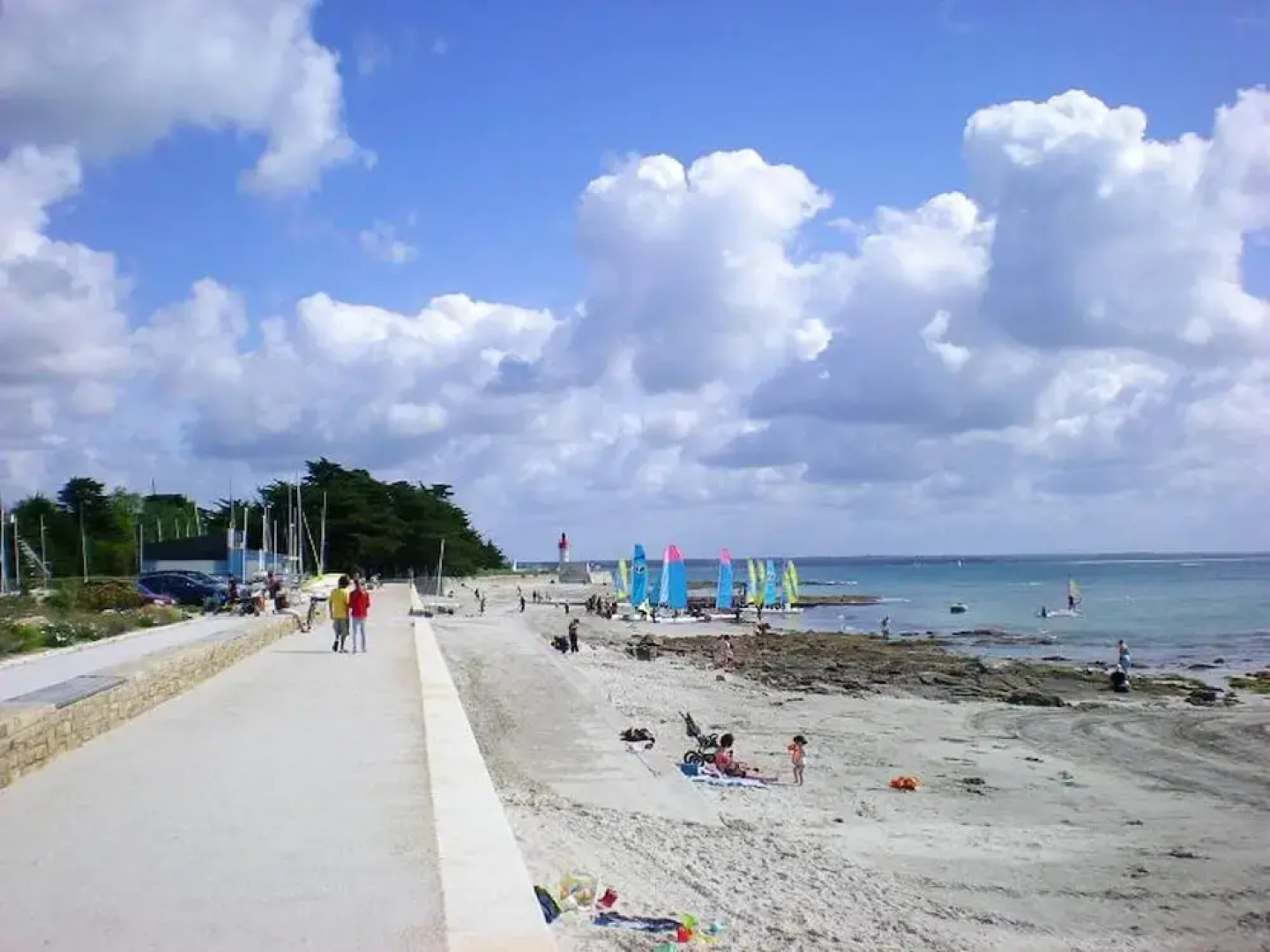 House With 4 Bedrooms in Loctudy, With Wonderful sea View, Enclosed Ga