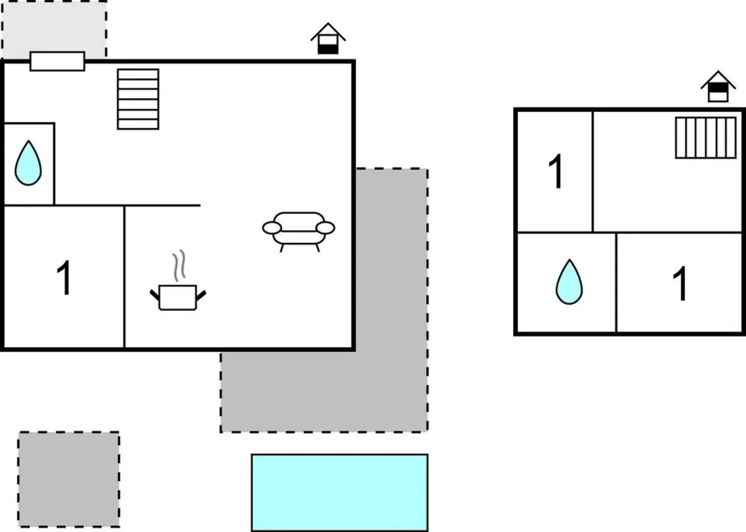 Amazing Home in Vosteni With 3 Bedrooms and Outdoor Swimming Pool