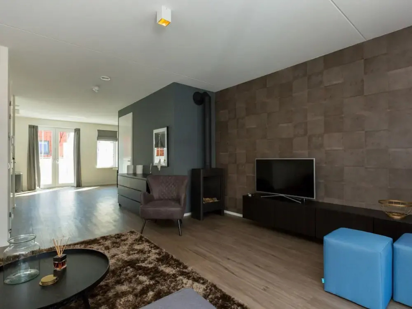 Luxury apartment for 6 people with SAUNA the foot of the dunes