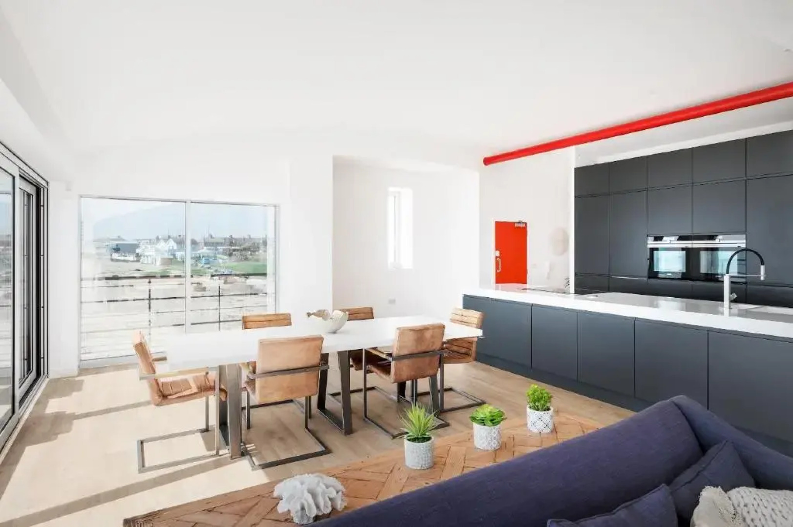 Modern beach apartment