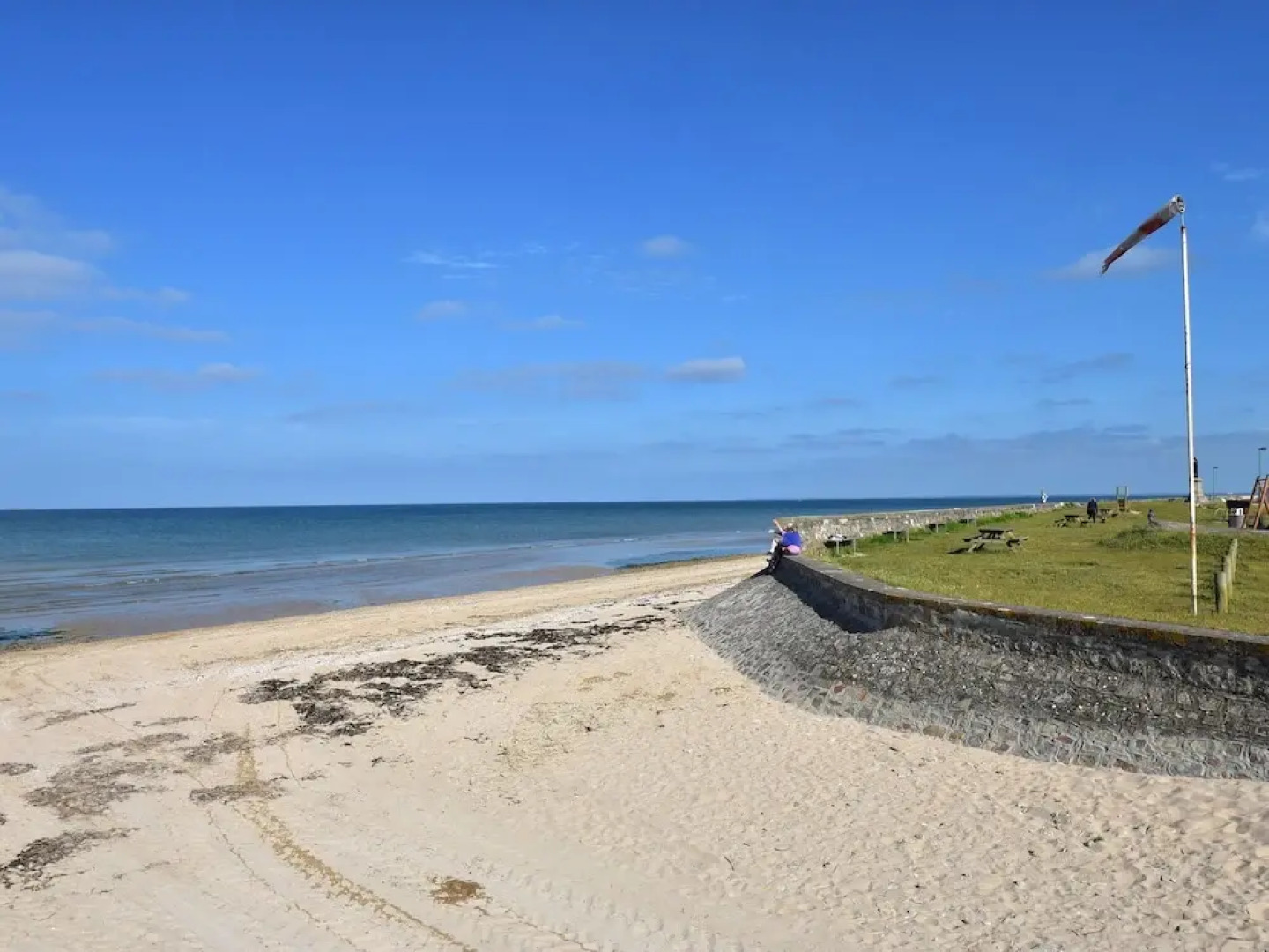 Holiday Home in Ravenoville With Courtyard, Terrace, BBQ