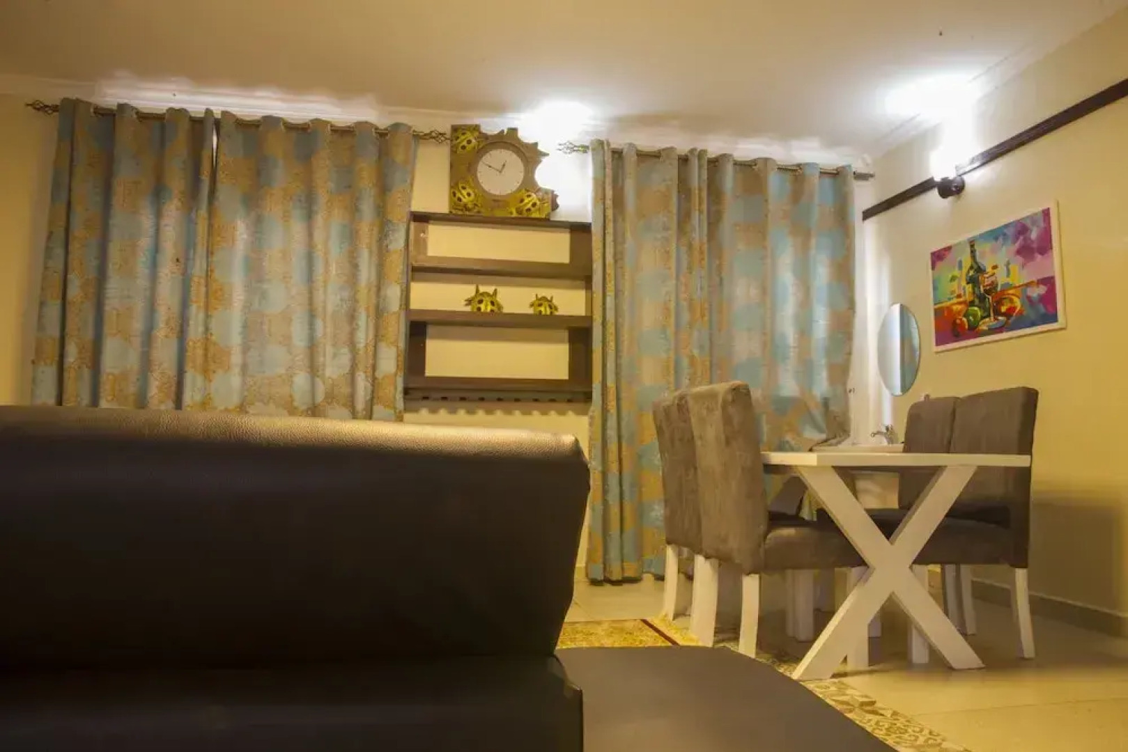 Three Bedroom art themed apartment