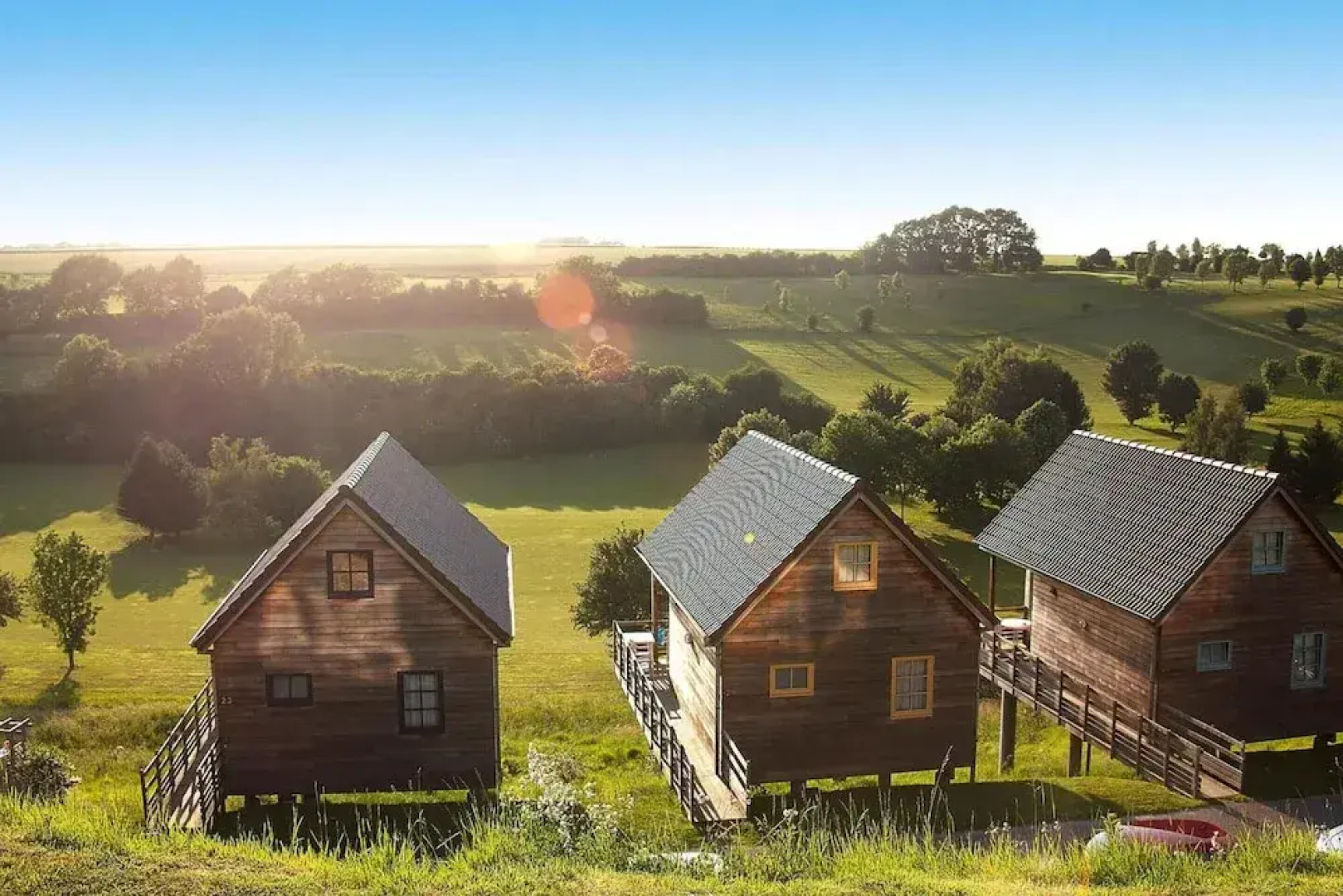 Wooden Chalet in Abbeville Near Somme Bay