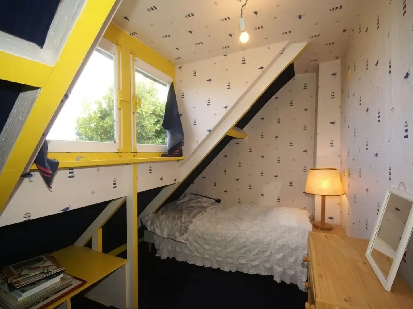 Atmospheric Holiday Home With Magnificent View Over Sea, 200 m From Beach