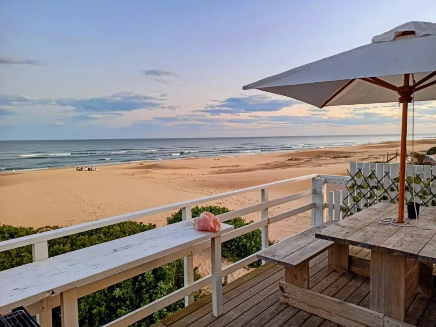 Beached House on Golden Sanddunes