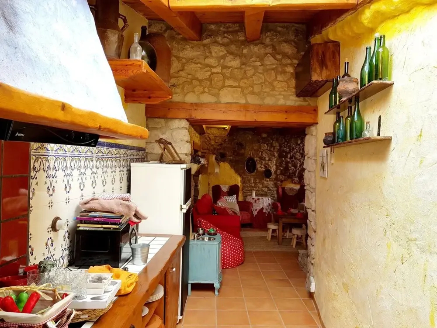 House With 2 Bedrooms in Corachar, With Wonderful Mountain View, Balcony and Wifi Near the Beach