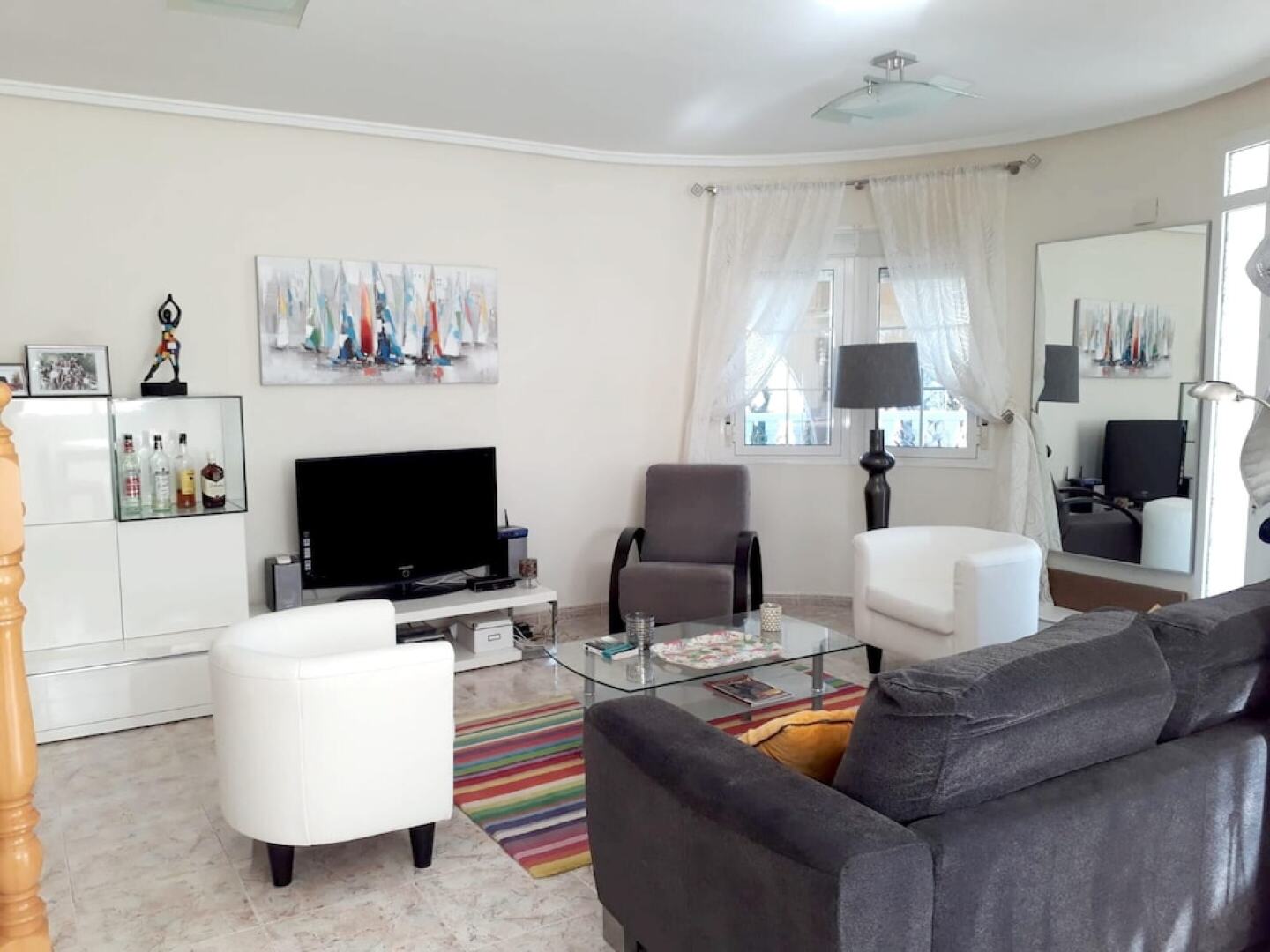 Villa With 3 Bedrooms in Ciudad Quesada, With Wonderful sea View, Private Pool, Enclosed Garden Near the Beach