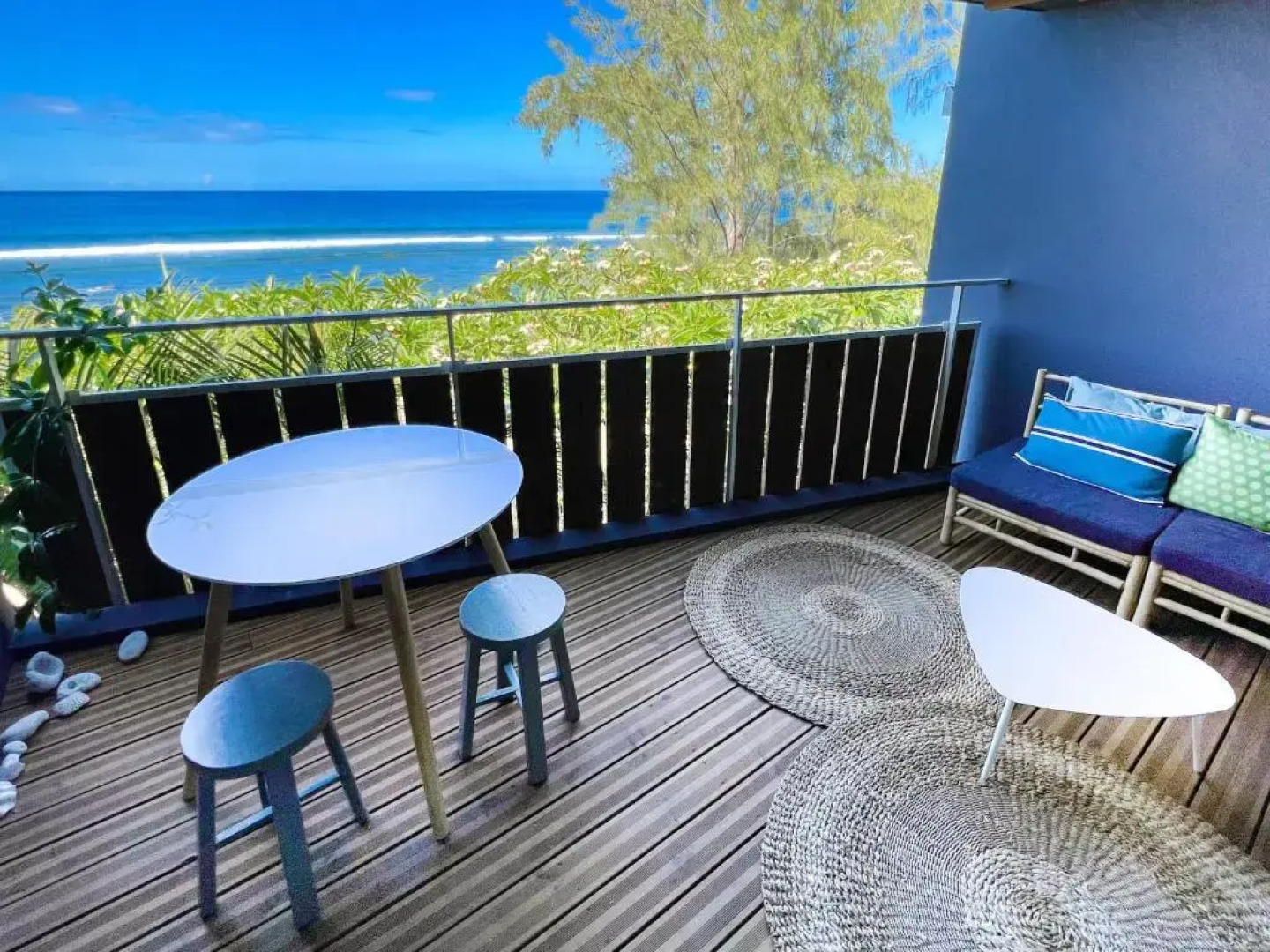 Le Pétrel Bleu - Appartement sur la plage des Tortues à Saint-Leu