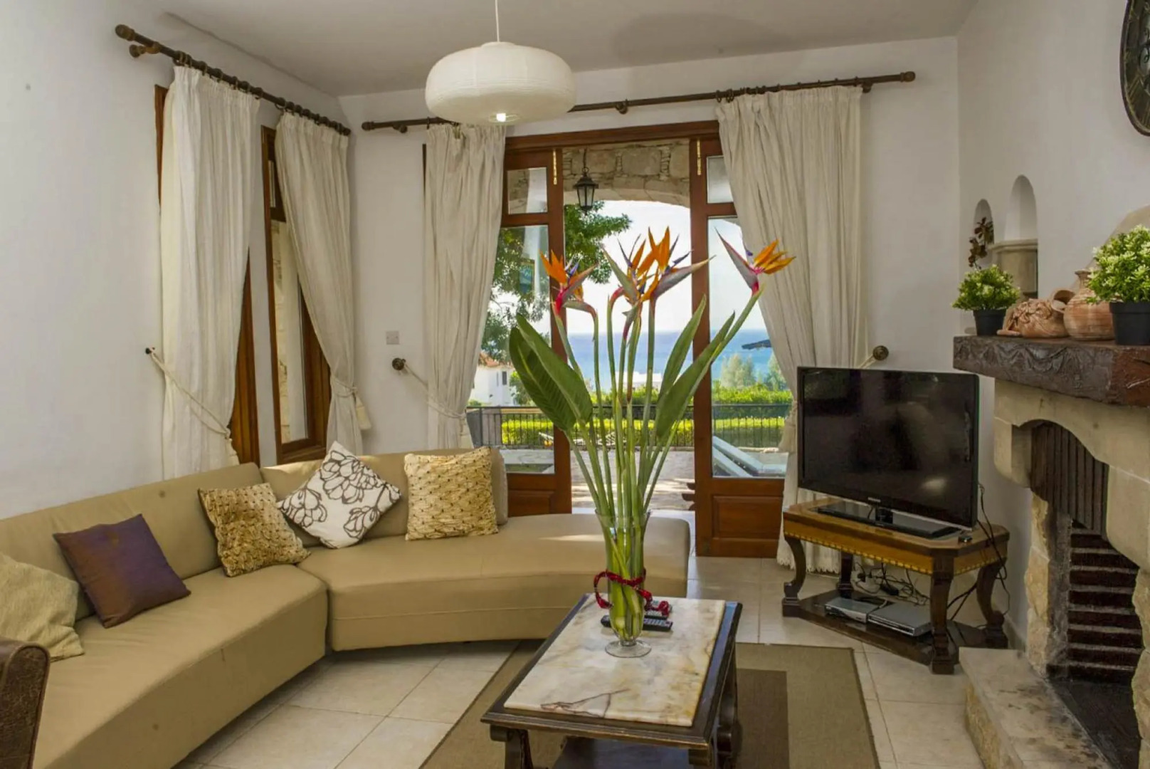 Villa Minoas Large Private Pool Walk to Beach Sea Views A C Wifi Eco-friendly - 2565