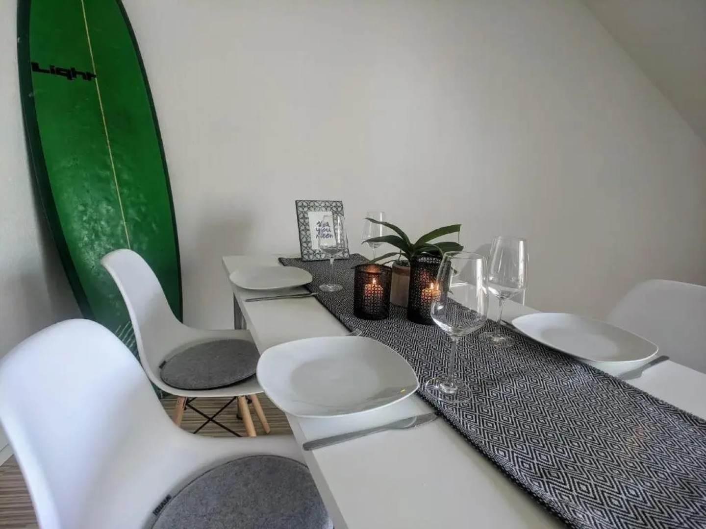 Über den Dächern von Kirchheim, Modernes Apartment