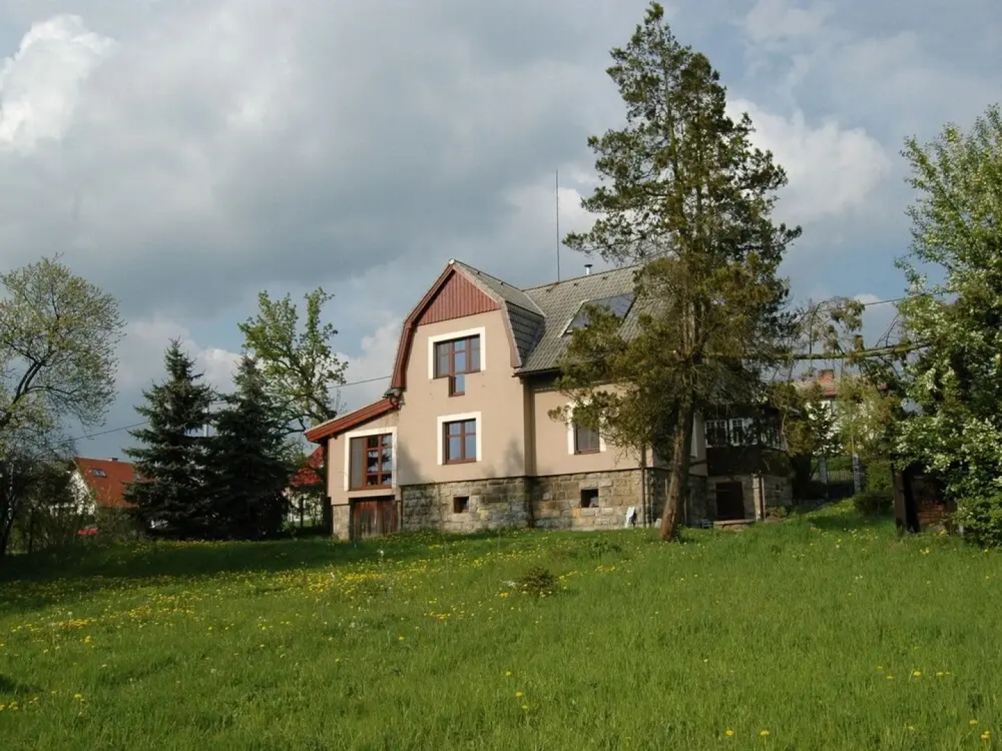 Spacious Holiday Home In Karlovice With Fenced Garden