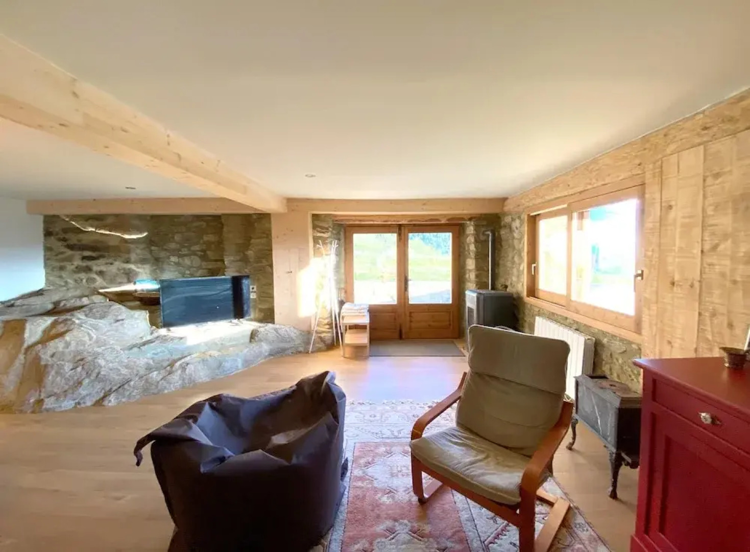 House With 5 Bedrooms in La Llagonne, With Wonderful Mountain View, Furnished Garden and Wifi - 6 km From the Slopes