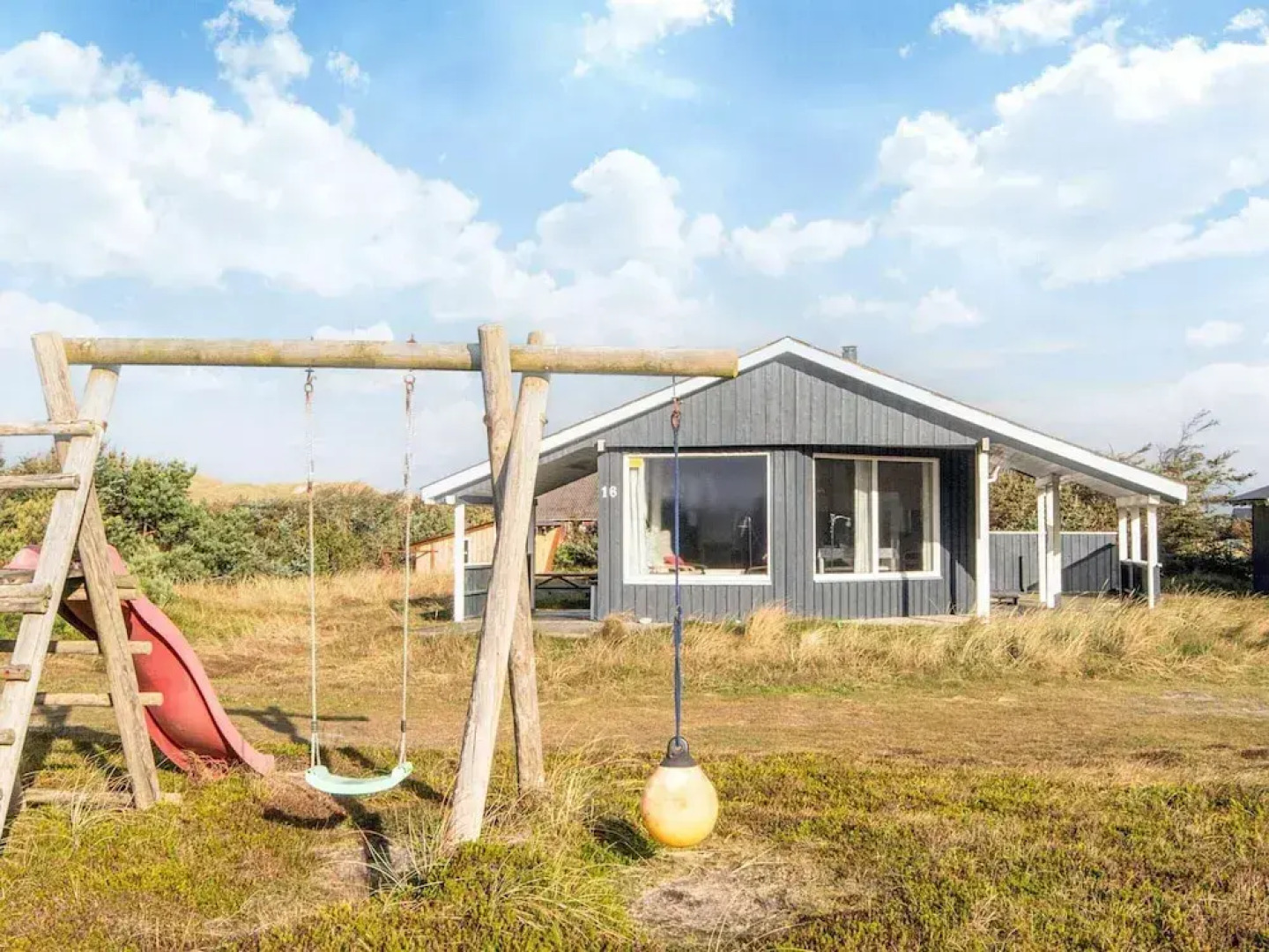 Seaside Escape With Swing