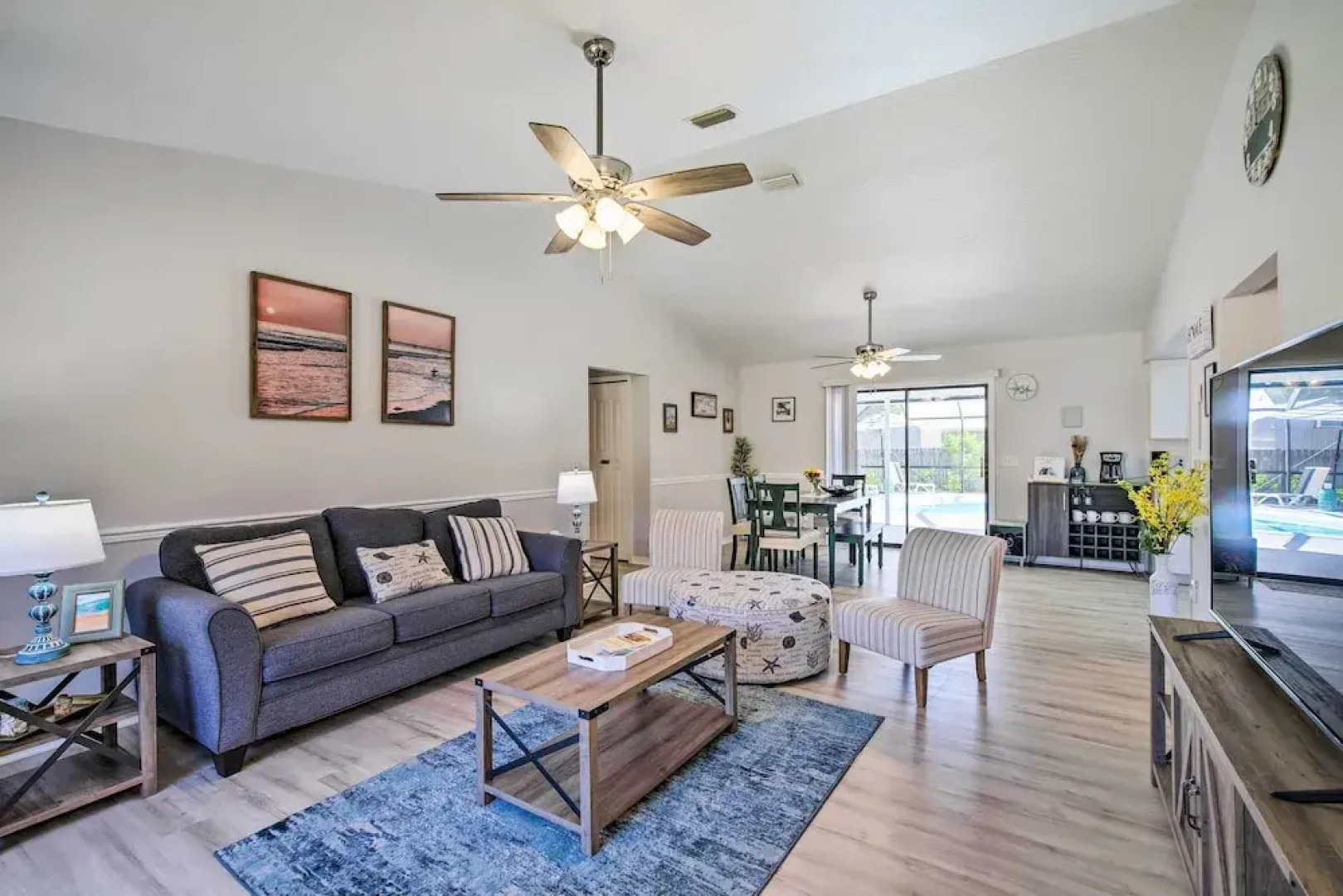 Bright Sebastian Home w/ Pool ~ 7 Mi to Beach!