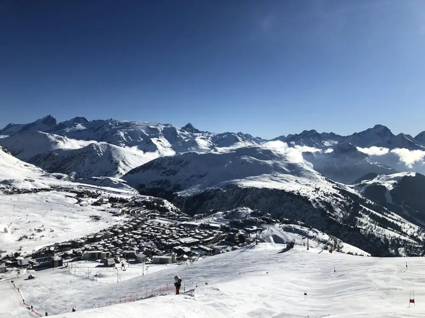 Apartment With 4 Bedrooms in Alpes D'huez, With Wonderful Mountain Vie