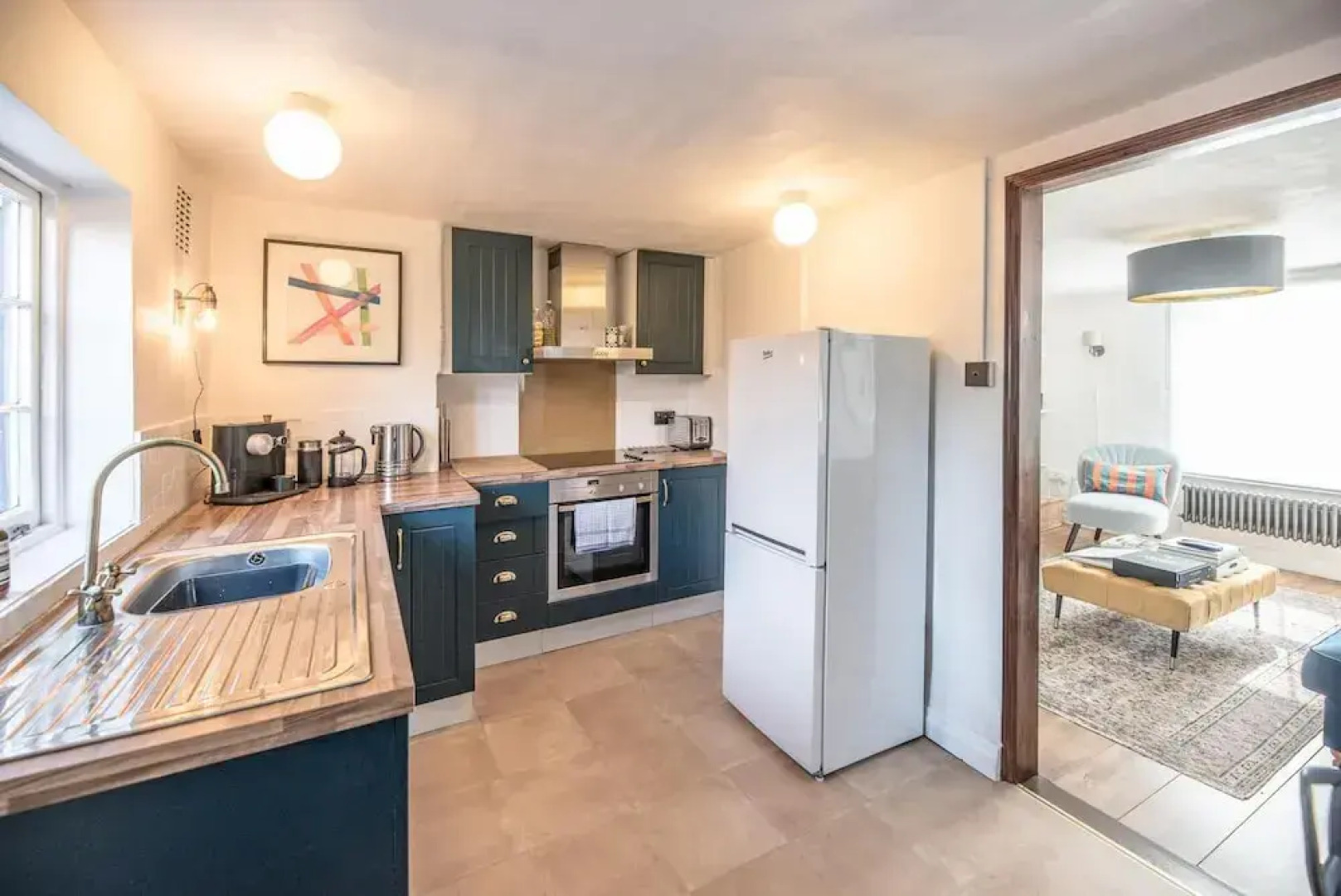 Hall Cottage, Bramfield From Air Manage Suffolk