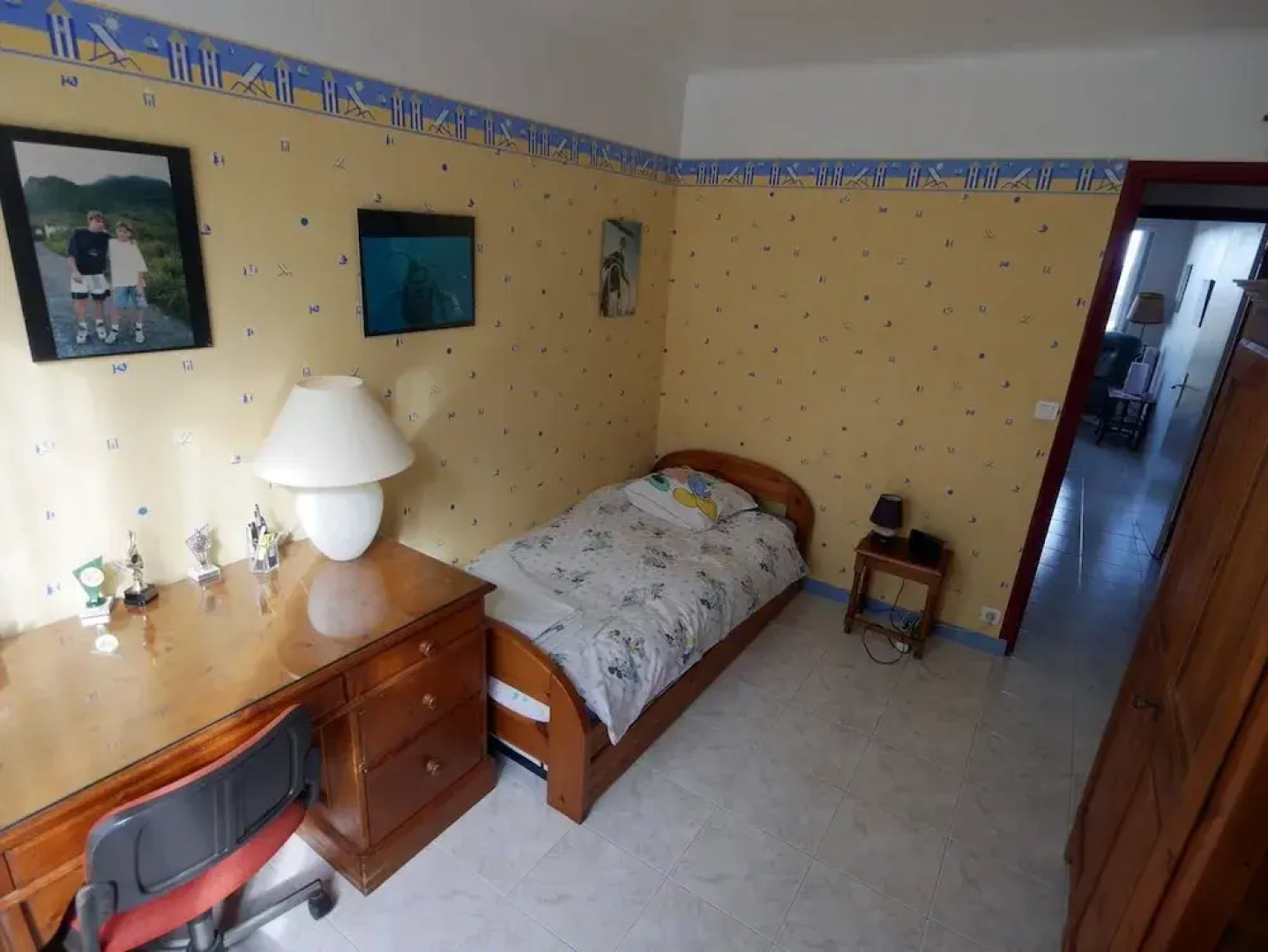 Apartment With 2 Bedrooms in Grasse, With Wonderful sea View, Furnishe