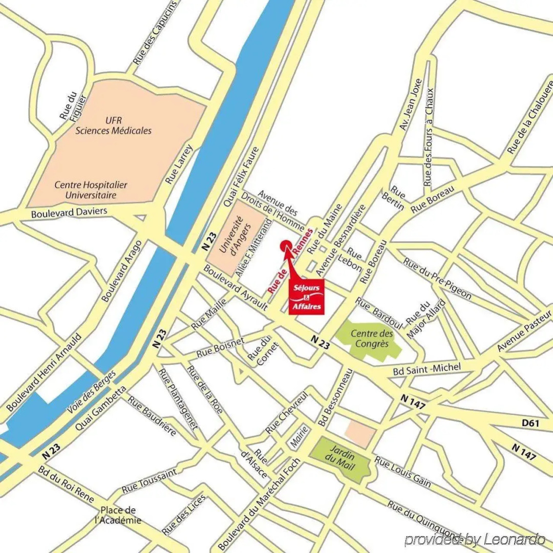 Séjours & Affaires Angers Atrium