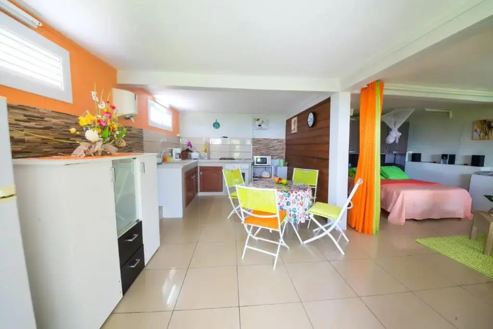 Maison d'une chambre avec jardin clos et wifi a Riviere Salee a 6 km de la plage