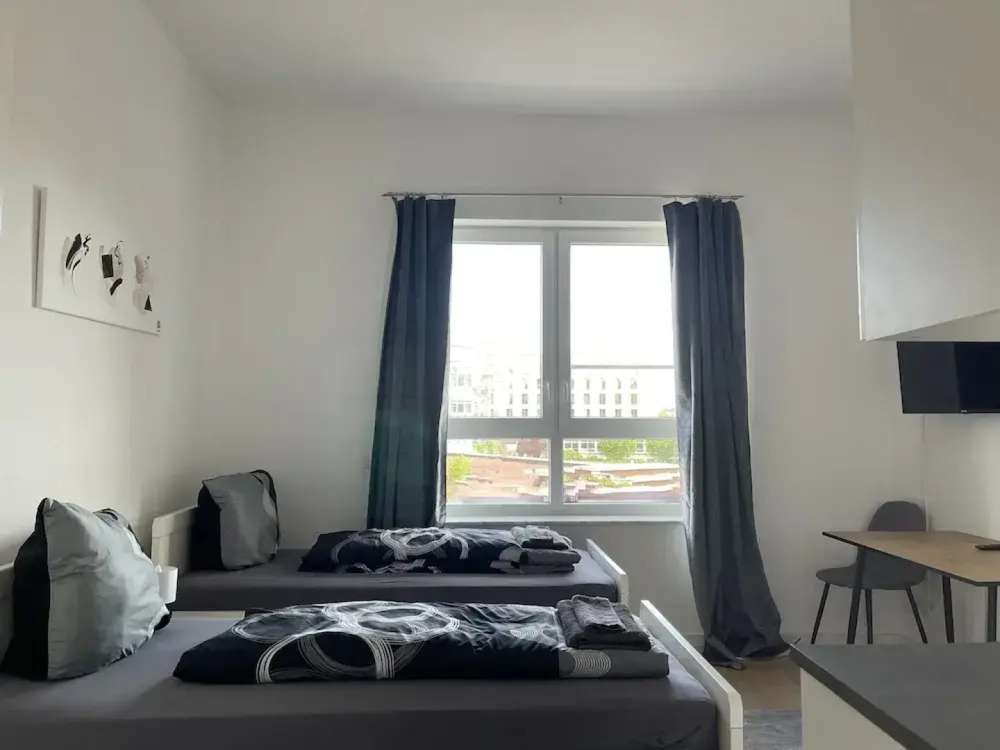 Two-bed studios for fitters