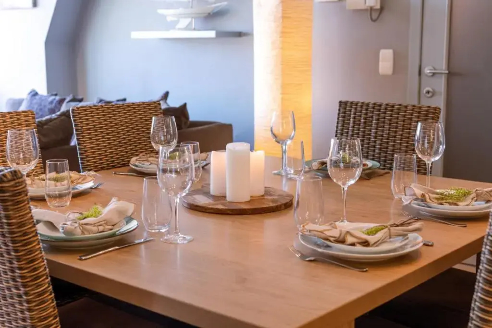 Cosy apartment with outside pool and balcony