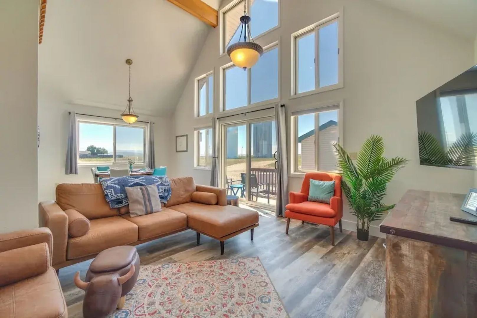 Bright Wyoming Retreat w/ Deck & Mountain Views!