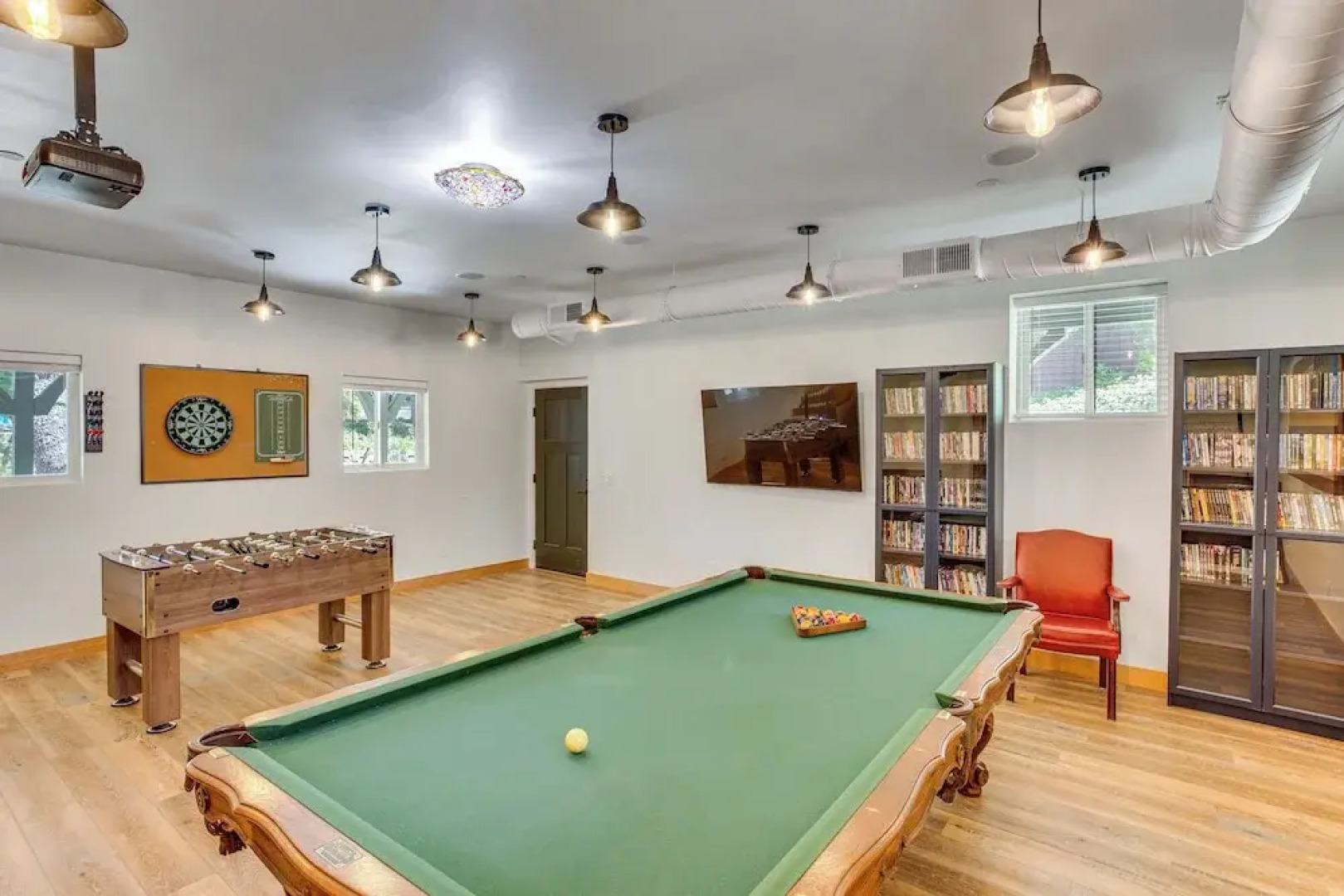 Game Room & Deck: Pet-friendly Lake Arrowhead Home