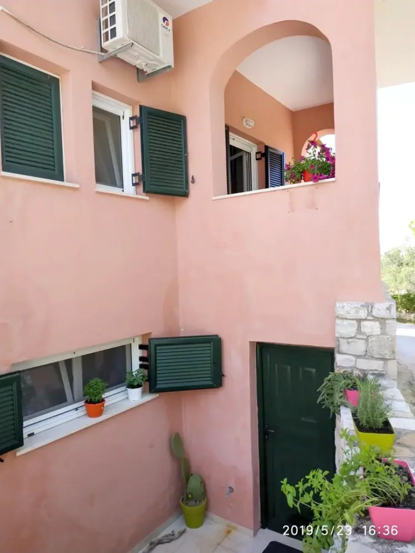 Studio in Lakka, With Wonderful sea View, Shared Pool and Furnished Terrace Near the Beach