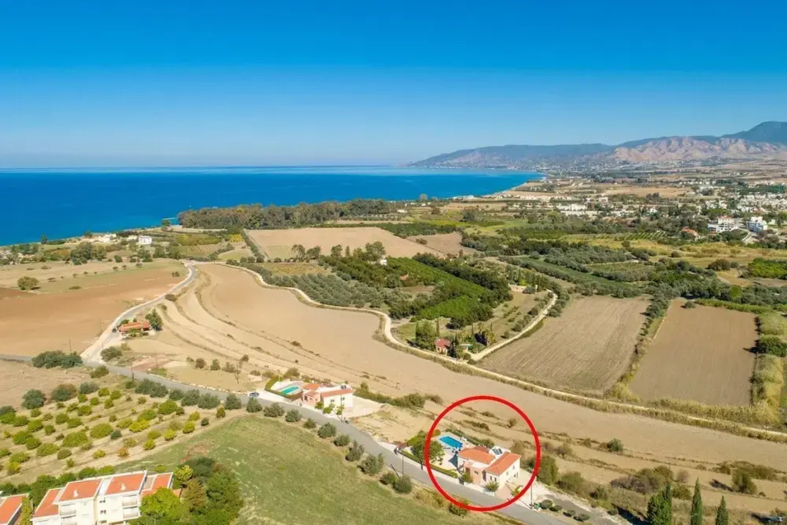 Villa Prodromos Large Private Pool Walk to Beach Sea Views A C Wifi Eco-friendly - 1924