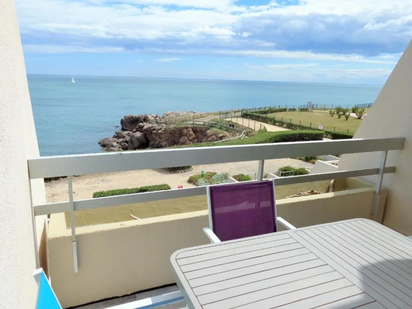 Studio 1Ere Ligne Mer Avec Pkg Quartier Corniche