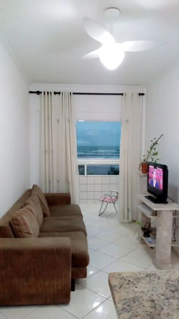 Apto. Pé na areia com Churrasqueira