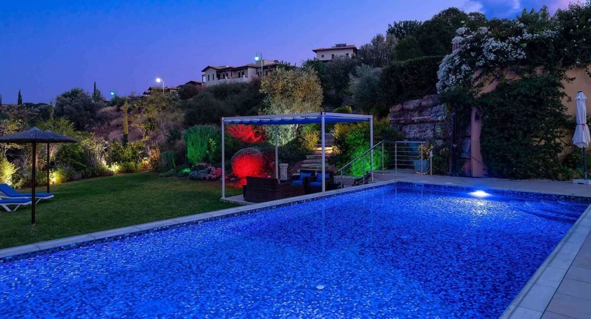 Stunning 3 bedroom villa 'JZ02' with private pool, beautiful interiors, communal pool and resort facilities, Zephyros Village, Aphrodite Hills