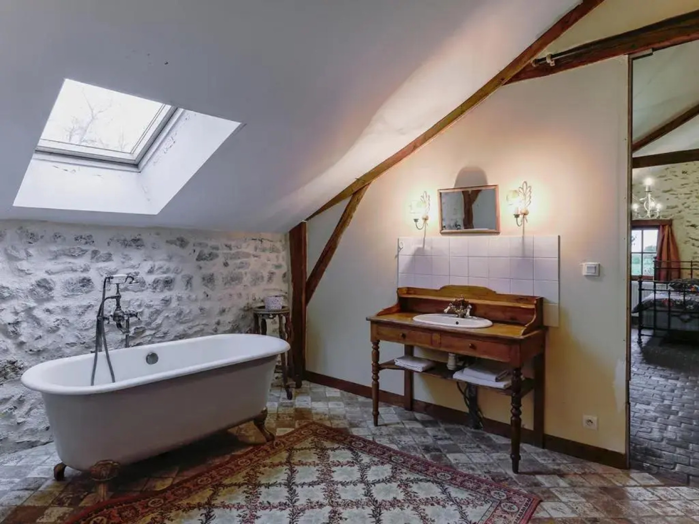 Gîte Crucheray, 4 pièces, 8 personnes - FR-1-491-77