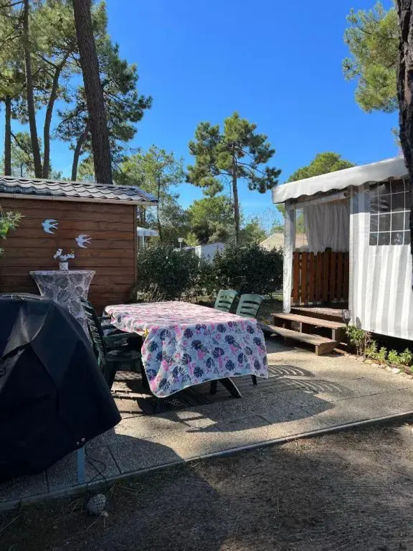 Mobile home 4 à 6 personnes, camping 4 étoiles