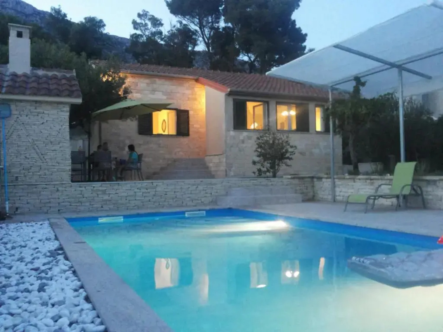 Villa Antea with Pool and Sea View