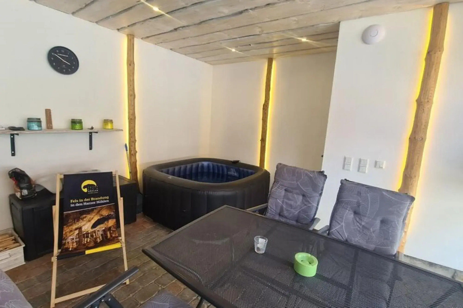 Ferienhaus mit Sauna & Spa, Huttenrode