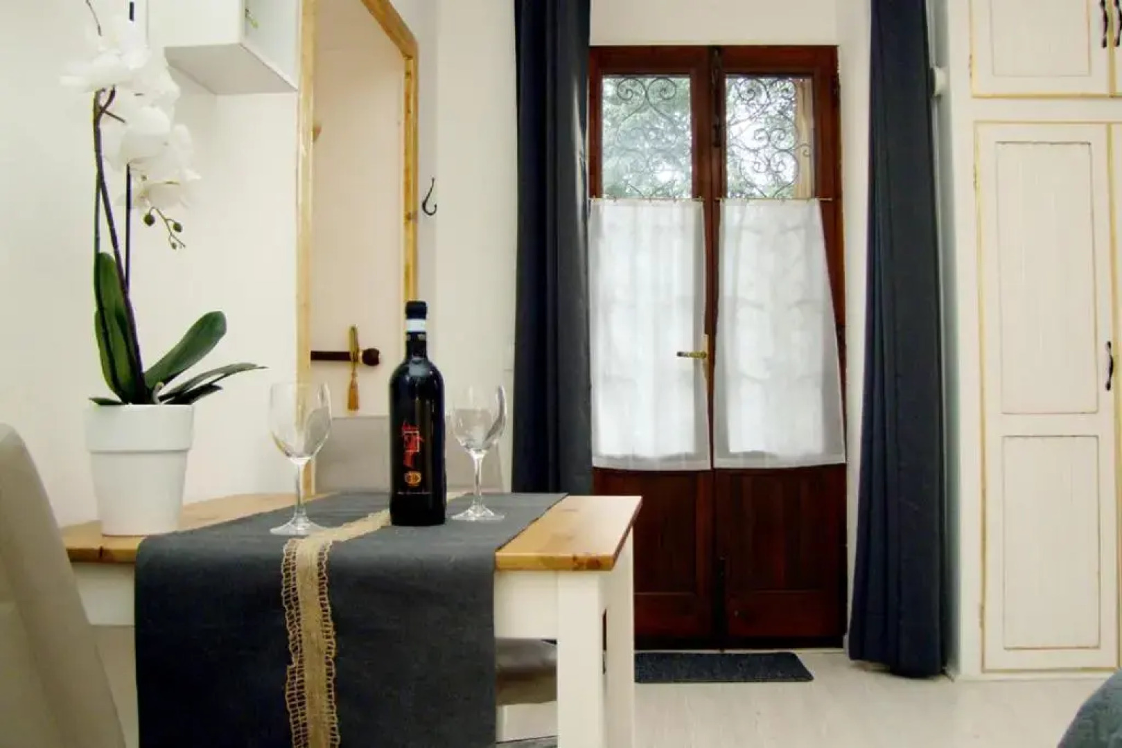 Monolocale in casa con giardino