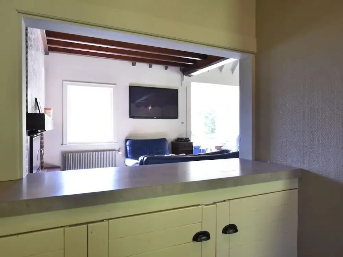 Cottage on a private property with wellness center and jetty for pleasure boats