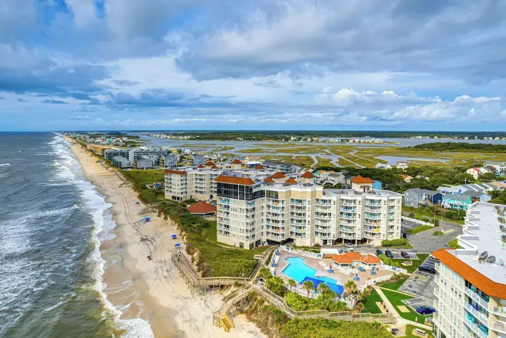 On-site Ocean Access: Condo in North Topsail Beach