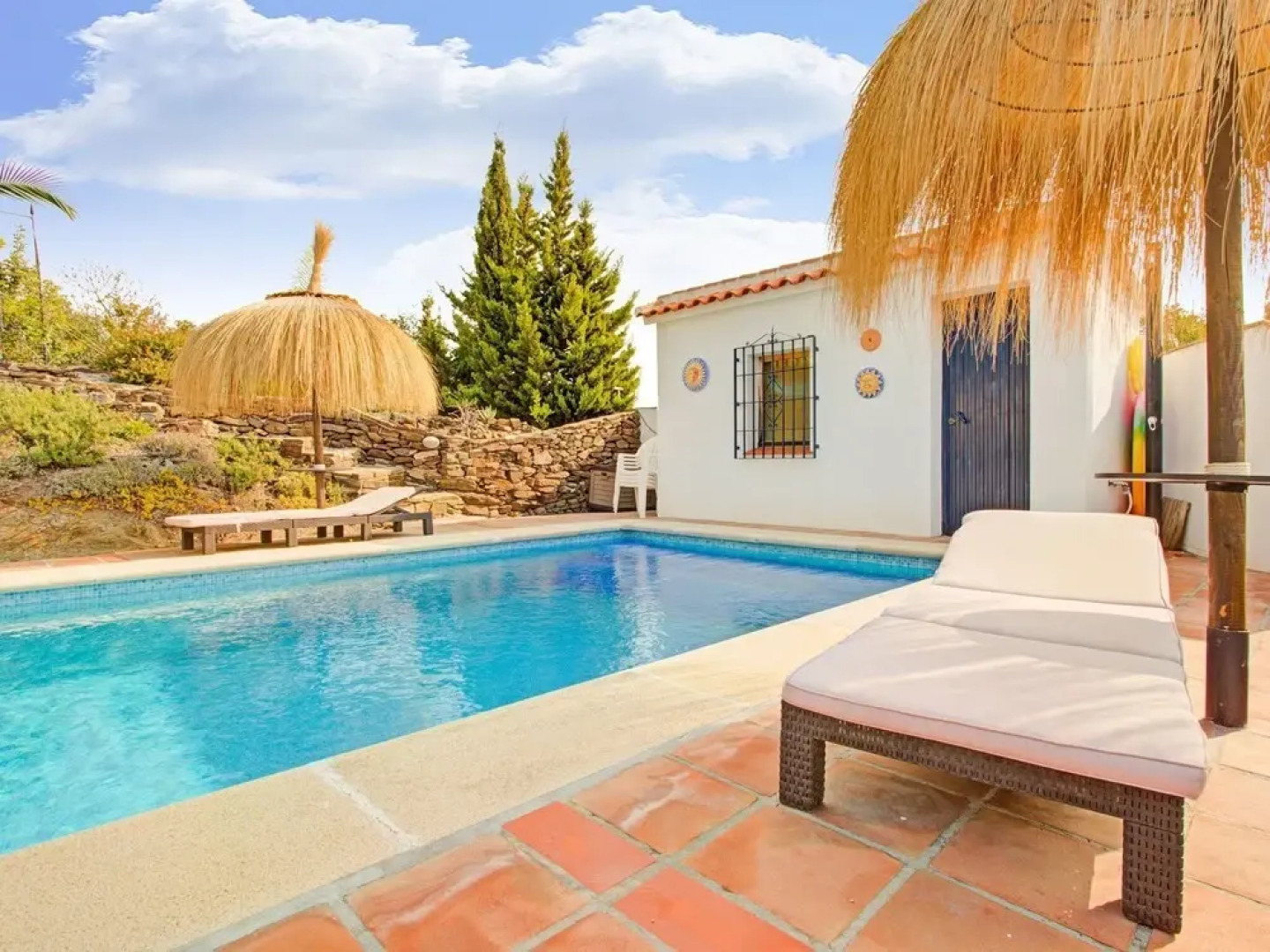 Serene Holiday Home in Sayalonga With Private Pool