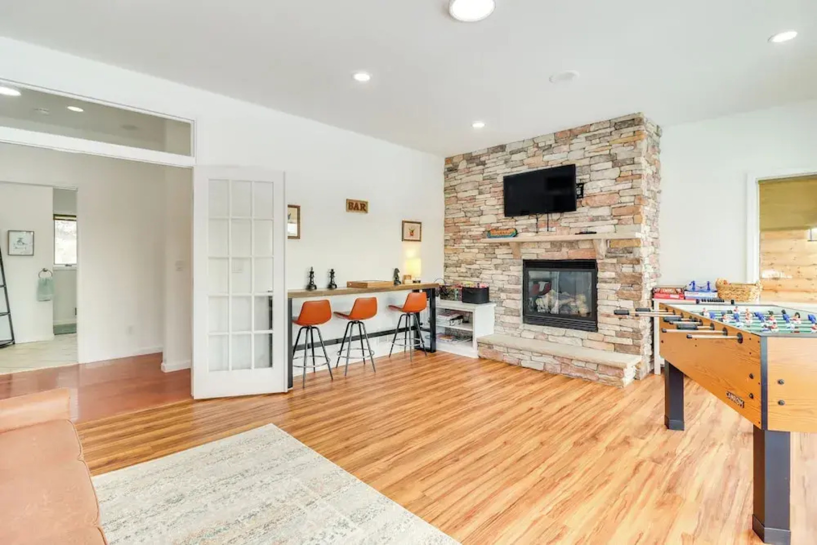 Deck & Lake View: Spacious Long Pond Home!