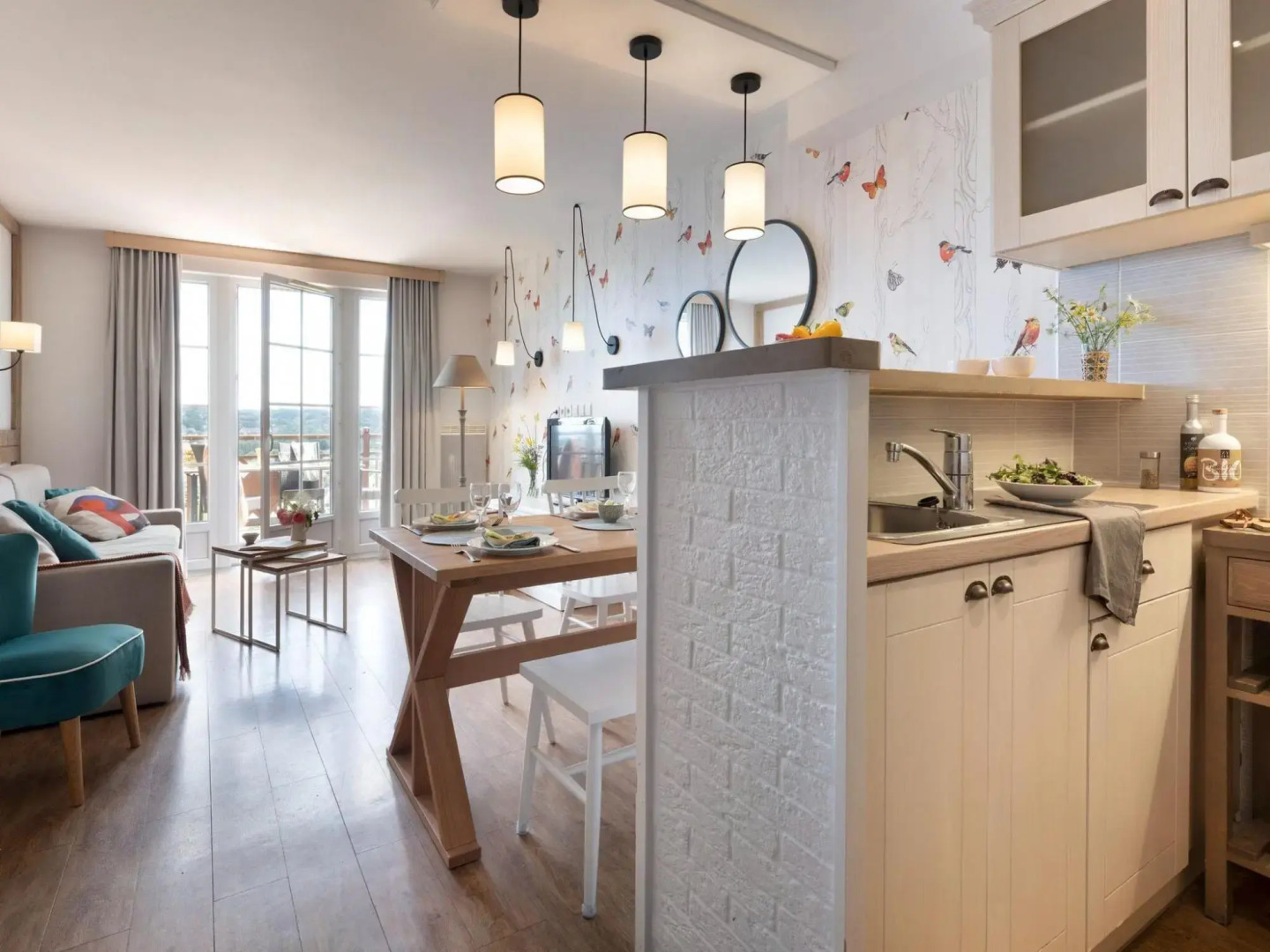 Apartment in Residence & Spa With Common Pool and Sauna, Houlgate