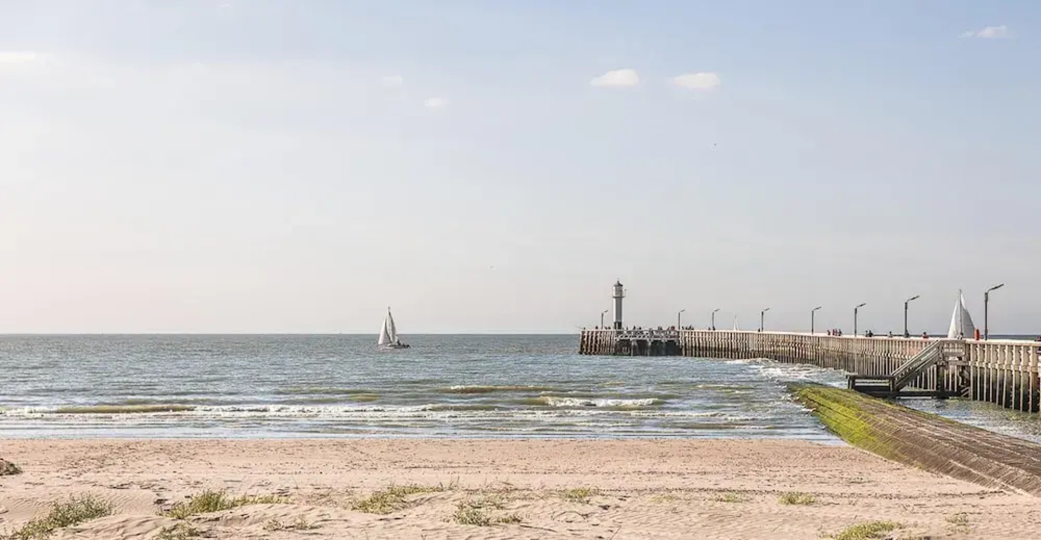 Apartment With one Bedroom in Nieuport, With Wonderful sea View and Balcony - Near the Beach