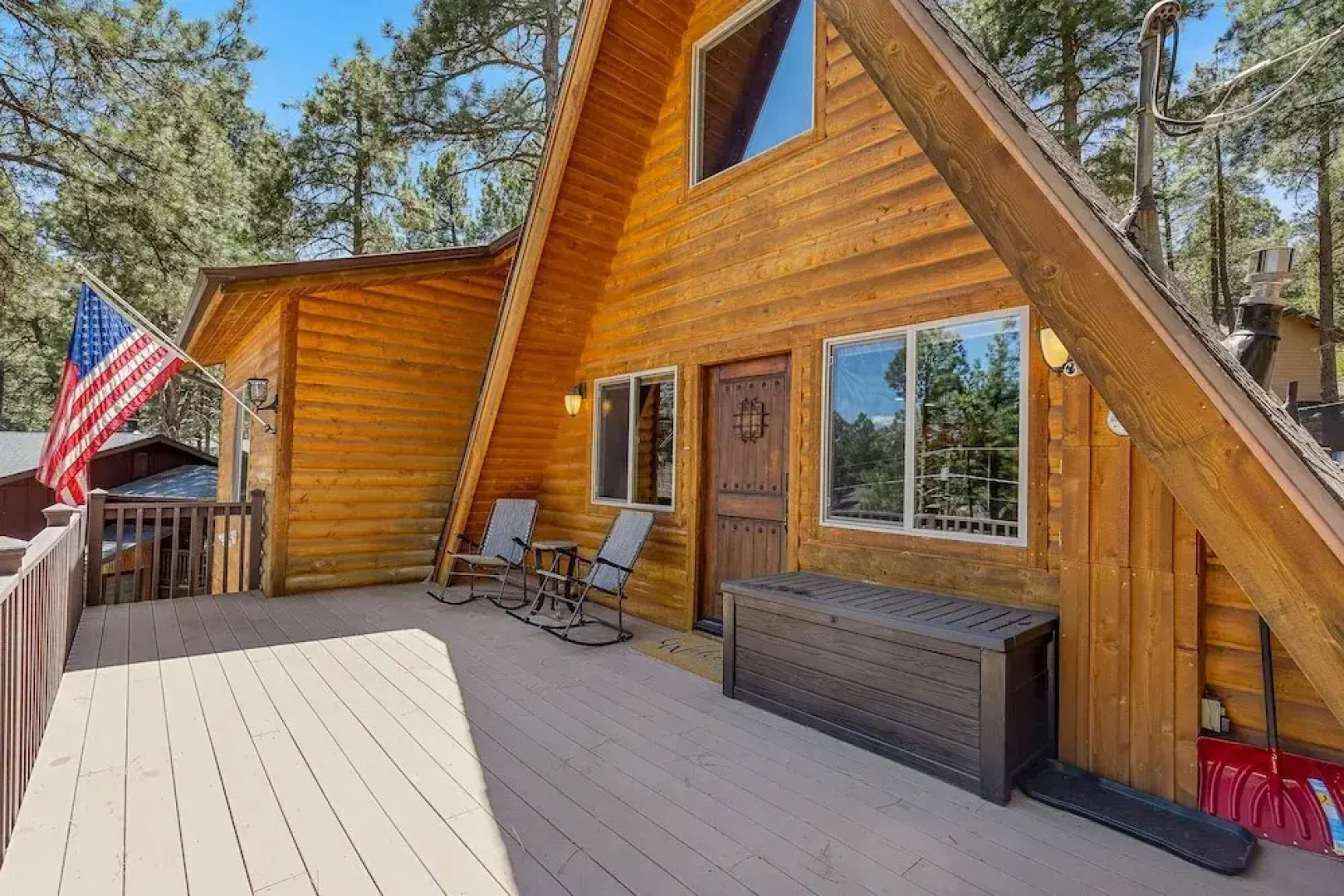 Spacious A-frame Pines Cabin 12 Beds Loft Game Room