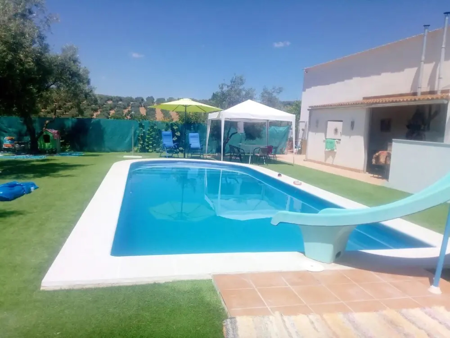 House With 4 Bedrooms in Montilla córdoba, With Wonderful Mountain View, Shared Pool, Enclosed Garden Near the Beach