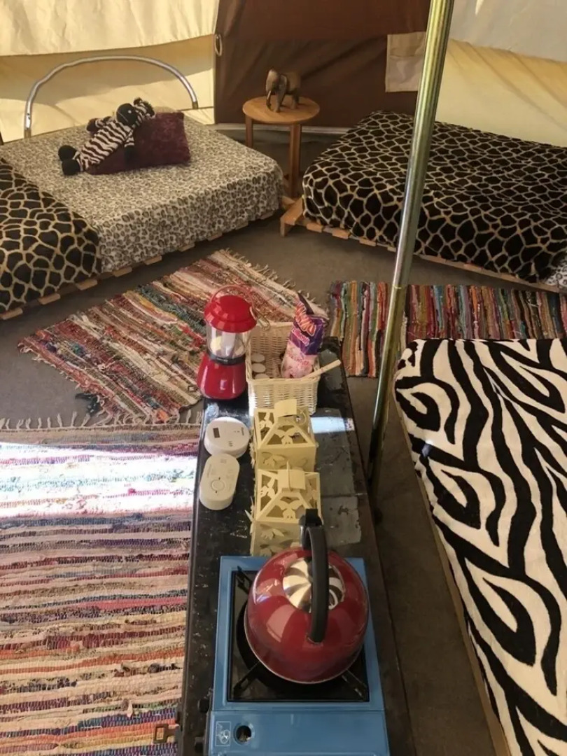 Fully Equipped Bell Tent 1 Campsite