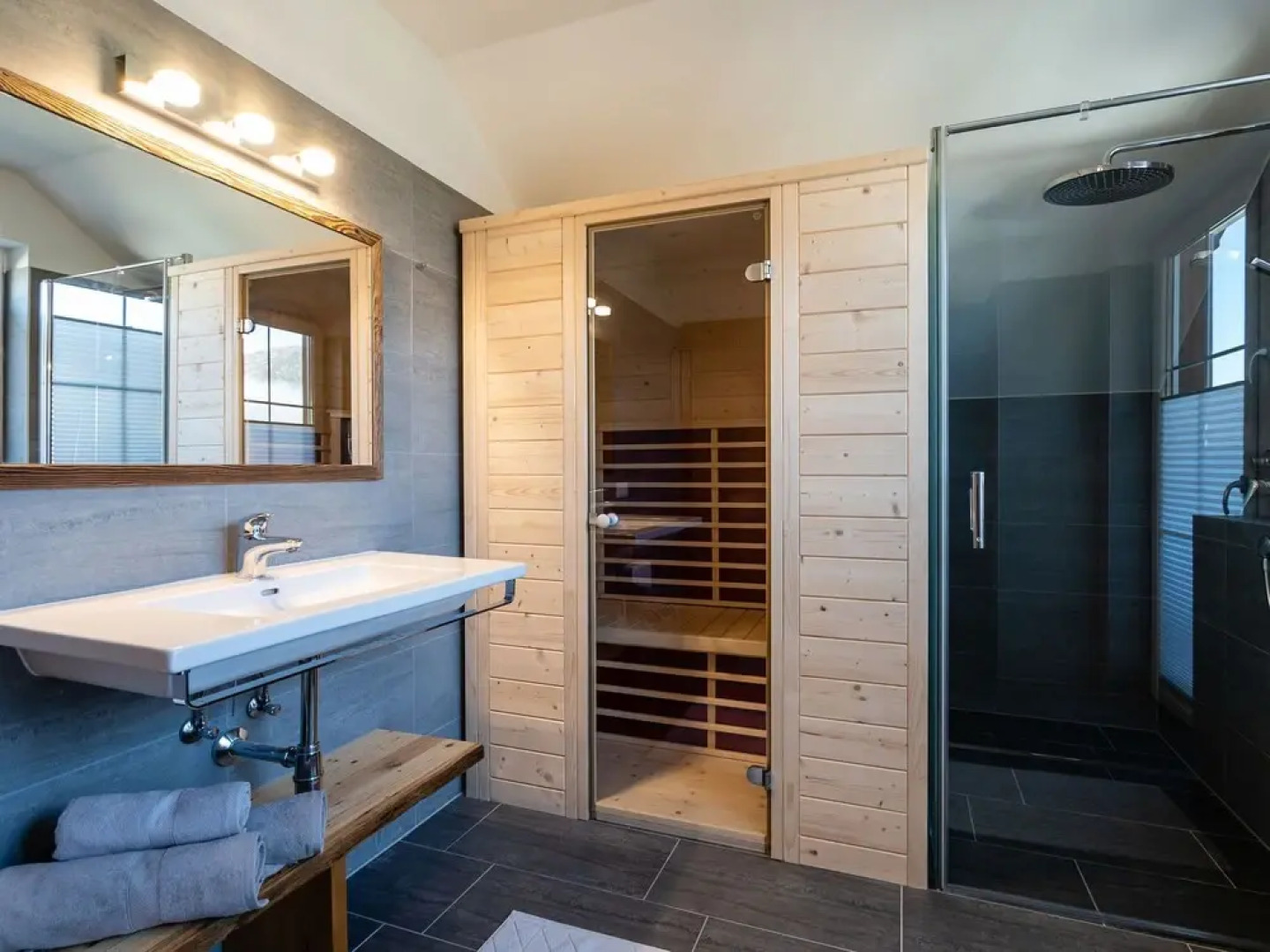 Fancy Chalet In Sankt With Sauna Jacuzzi And Ski Storage